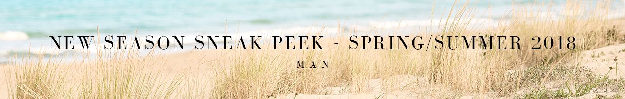 AVANCE TEMPORADA SS18 HOMBRE