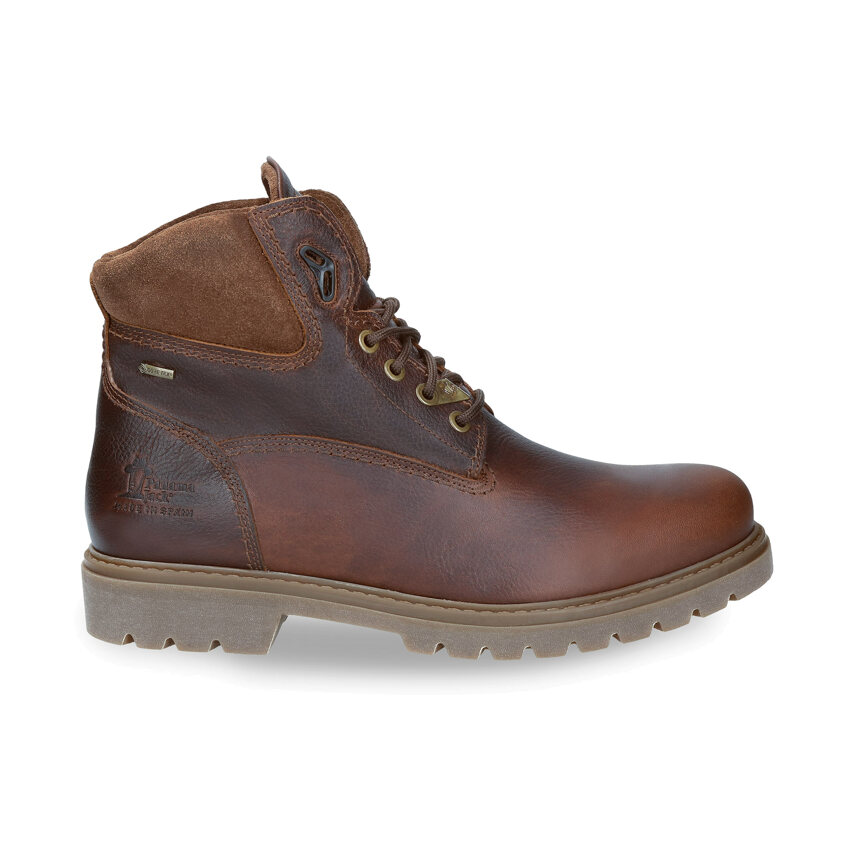 Amur Gore-tex Chestnut Napa Grass, Leather ankle boots with Gore-Tex® lining