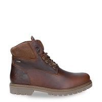 Amur Gore-tex Chestnut Napa Grass, Leather ankle boots with Gore-Tex® lining