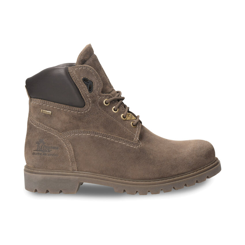 Amur Gtx Smoke Velour, Leather ankle boots with Gore-Tex® lining