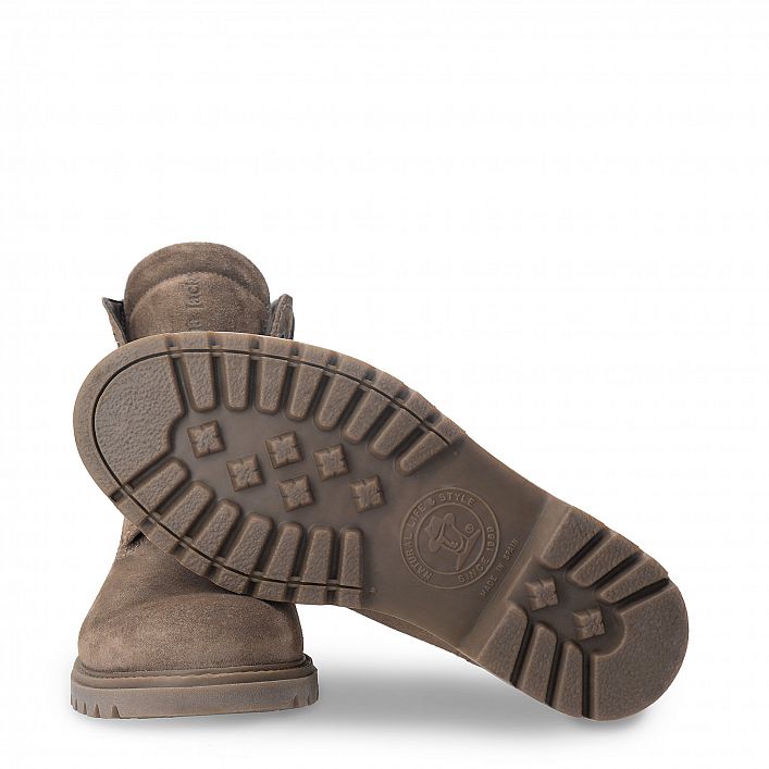 Amur Gtx Mist grijs Suède, Laarzen voor heren effen  Velours rook WATERPROOF.