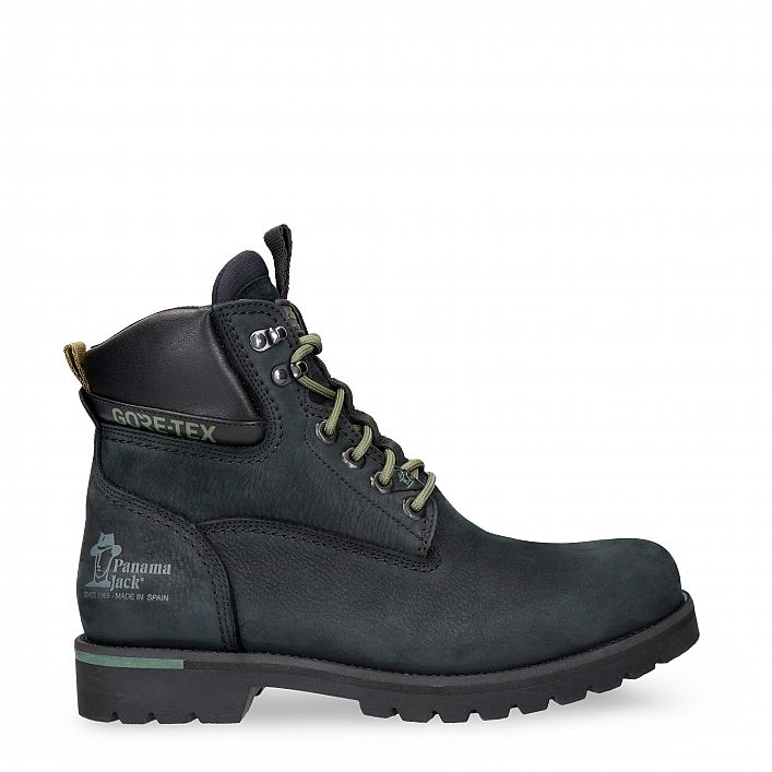 Amur Gtx Urban Black Nobuck, Leather boots with Gore-Tex® lining