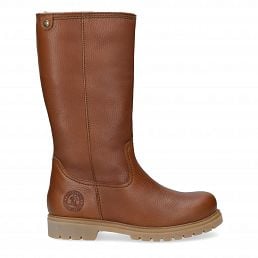 Bambina Igloo, Leather boots with sheepskin lining