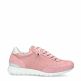 Banus Pink Velour, Womens pink leather shoe with leather lining