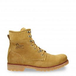 Barkley Ochre Nobuck, Leather boots with leather lining