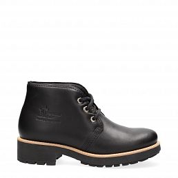 Bota Panama, Leather ankle boot with leather lining
