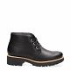 Bota Panama Black Napa, Leather ankle boot with leather lining