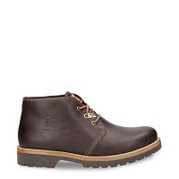 Bota Panama Brown Napa, Leather ankle boots with leather lining
