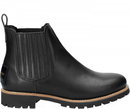 sheepskin lined chelsea boots