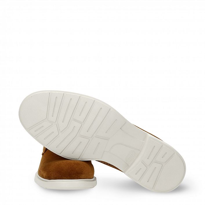 Bruno Cuero Velour, Flat men's Shoe Made in Spain