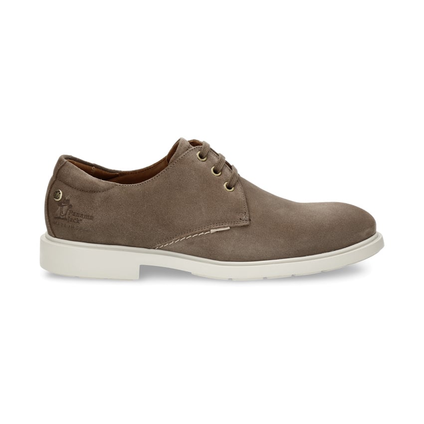 Bruno Stone Velour, Leather shoe with leather lining