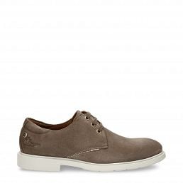 Bruno Stone Velour, Leather shoe with leather lining