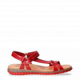 Caribel, Woman sandals in leather with leather lining