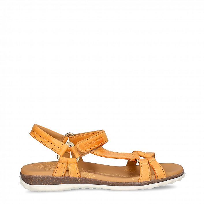 Caribel Vintage  Napa, Woman sandals in vintage leather with leather lining