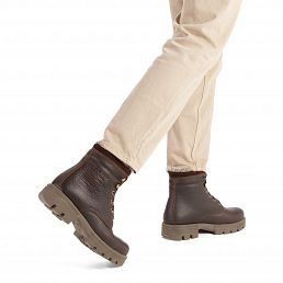 Cedric Chestnut Napa  Grass, Flat men's Boot