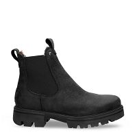 Chris Black Nobuck, Leather ankle boots with warm lining
