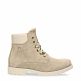 Deva Taupe Velour, Botas de piel con forro interior de piel