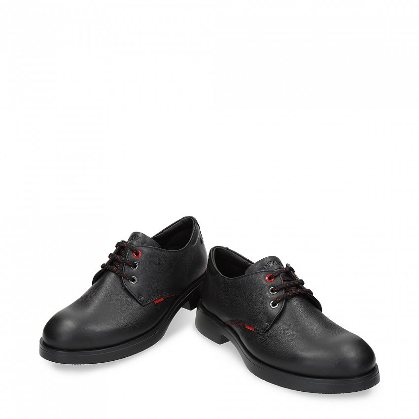 Edy Black Napa, Flat men's Shoe