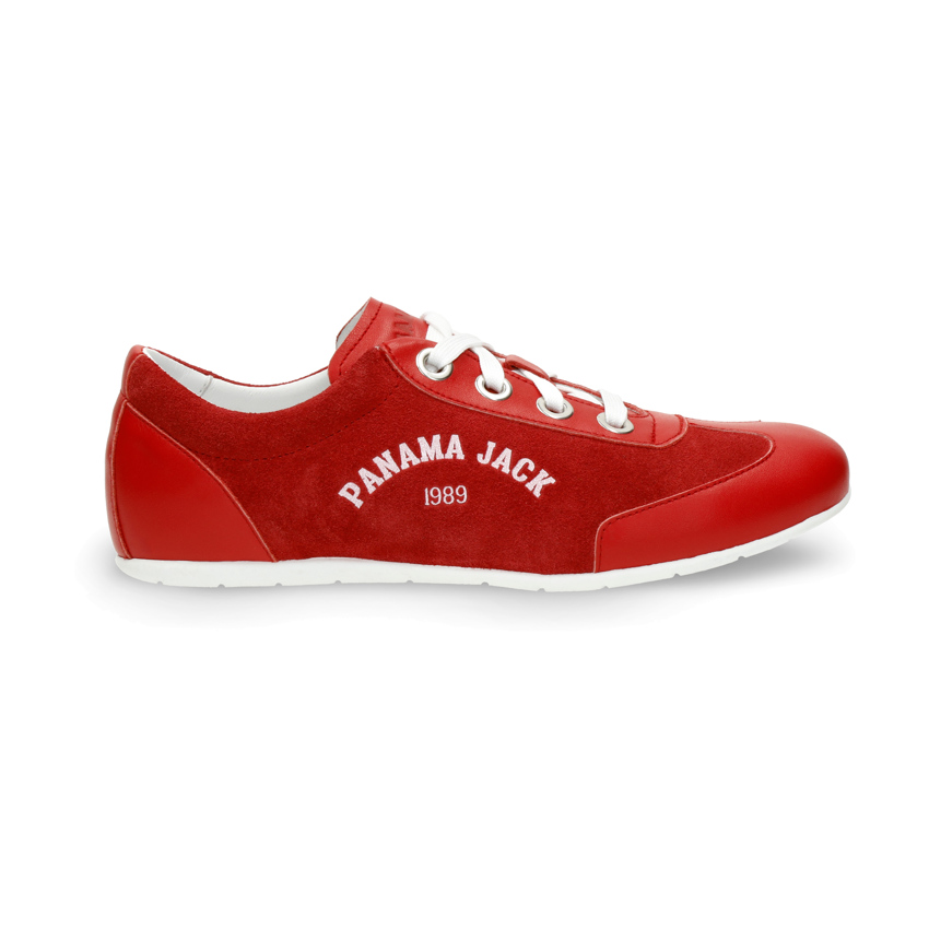Farum Red Velour, Leather shoe with leather lining