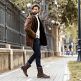 Fedro Igloo Chestnut Napa Grass, Leather boot in Chestnutbrown with a lining of Sheepskin