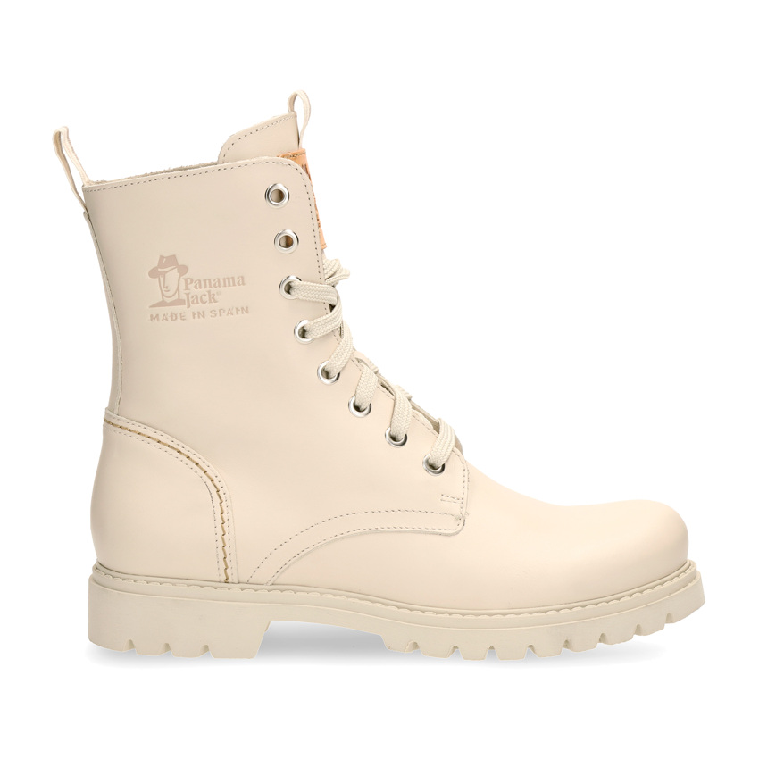 Five Raw Napa, Leather boots with leather lining