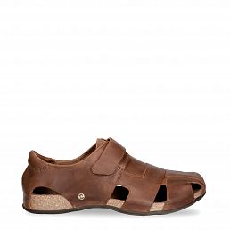 Fletcher Basics, Man sandals in leather with leather lining