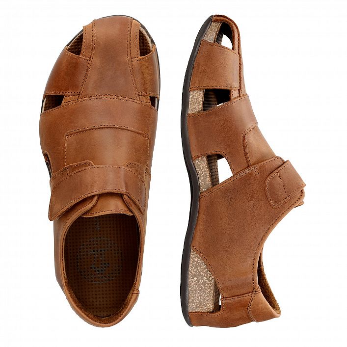 Fletcher Basics Cuero Napa Grass, Halfopen men's shoes with Leather lining.