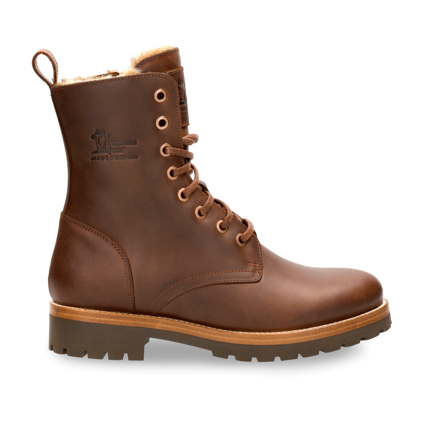 Frisia Cuero Napa, Leather boots with warm lining