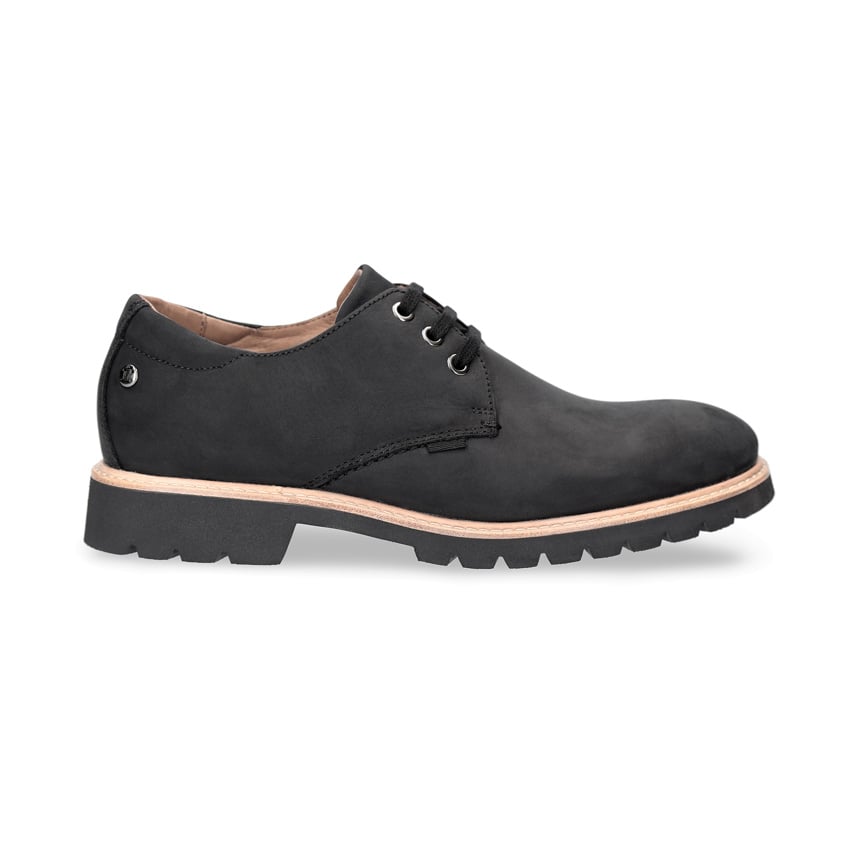 Gadner Black Napa Grass, Mens black leather shoes with leather lining