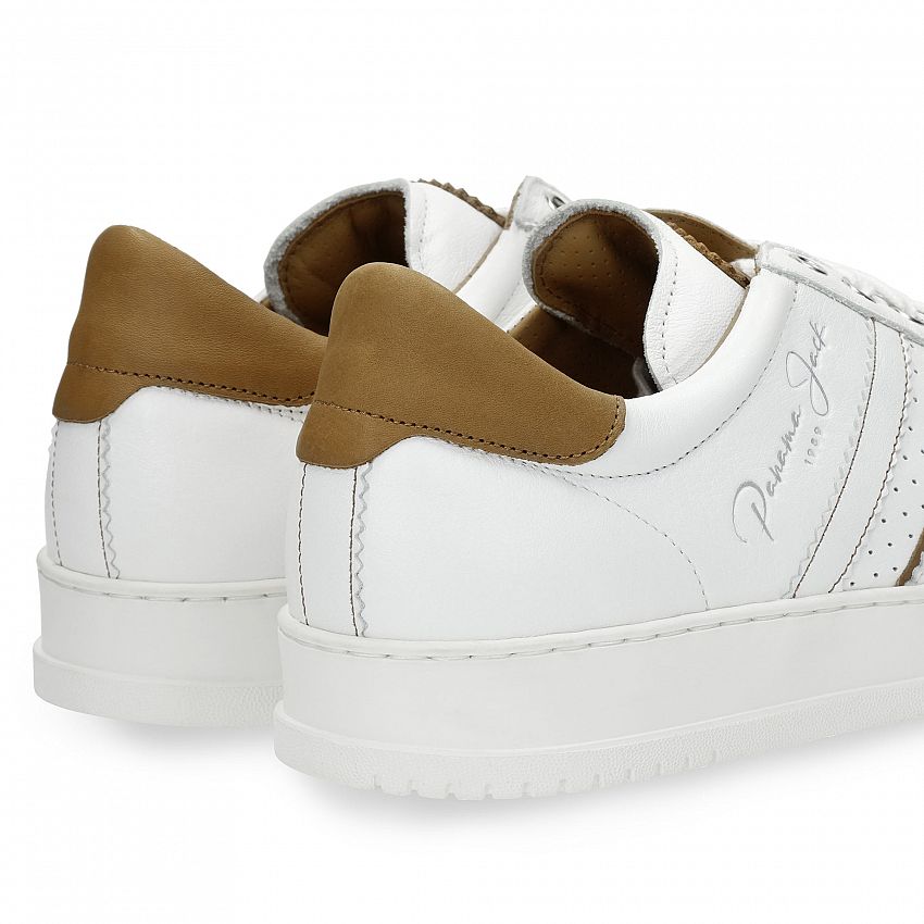 Game White Napa, Flat men's Shoe with Flexible and durable rubber sole.