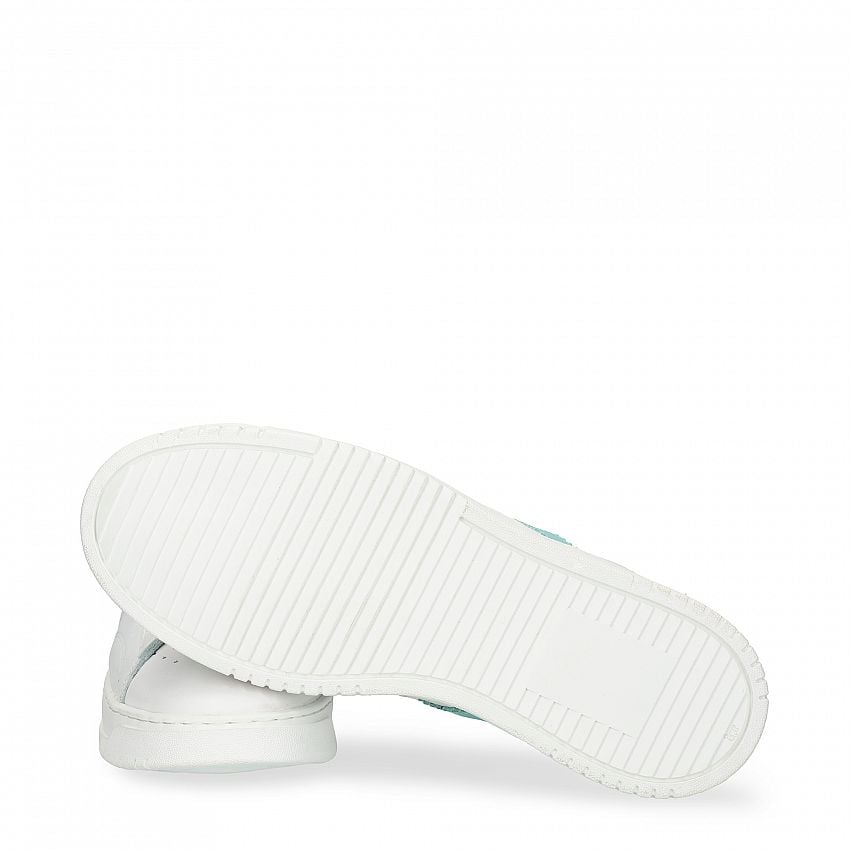 Gia White Napa, Women's shoes with Lace-up Closure.