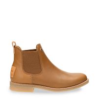 Giordana Trav Camel Pull-Up, Leather ankle boots with leather lining