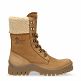 Heid Camel Nobuck, Leather boots with warm lining