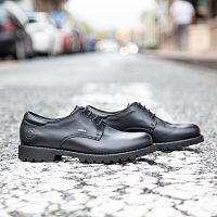 Jackson Gtx Black Napa, Leather shoe with Gore-Tex® lining