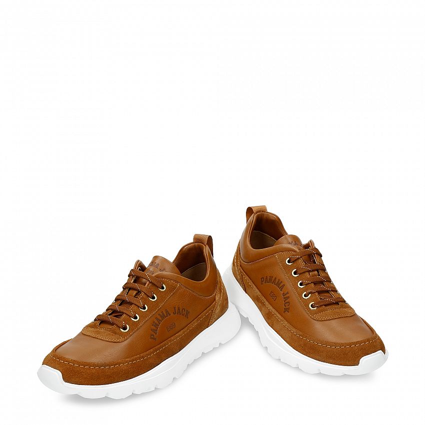 Jensen Cuero Napa, Flat men's Shoe Made in Spain