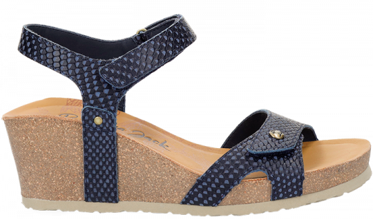 Julia Snake Shine Navy blue Napa Julia Snake Shine Navy blue Napa