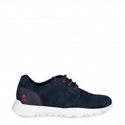 Jupiter, Shoes in navy with leather lining
