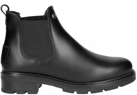 sheepskin chelsea boots