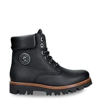 Moritz Black Napa Grass, Leather boots with leather lining