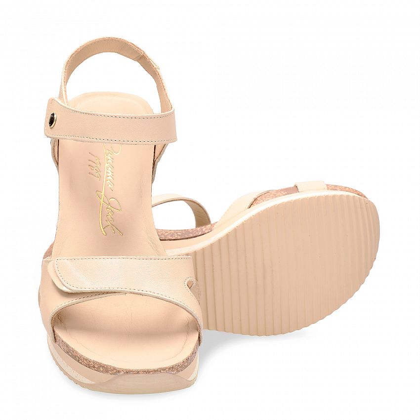 Nica Sport Raw Napa, Wedge sandals Made in Spain