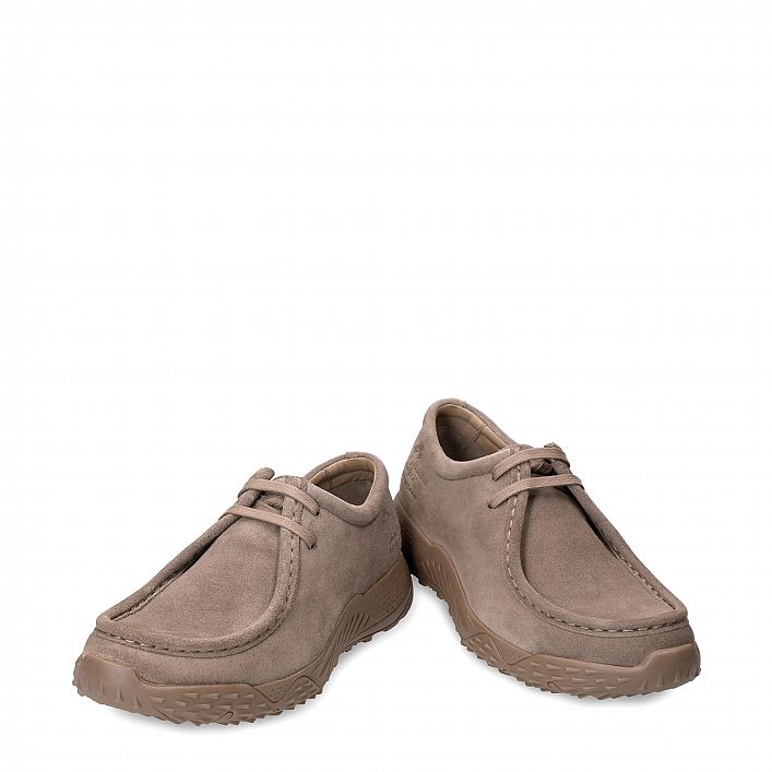 Nil Stone Velour, Flat men's Shoe Made in Spain