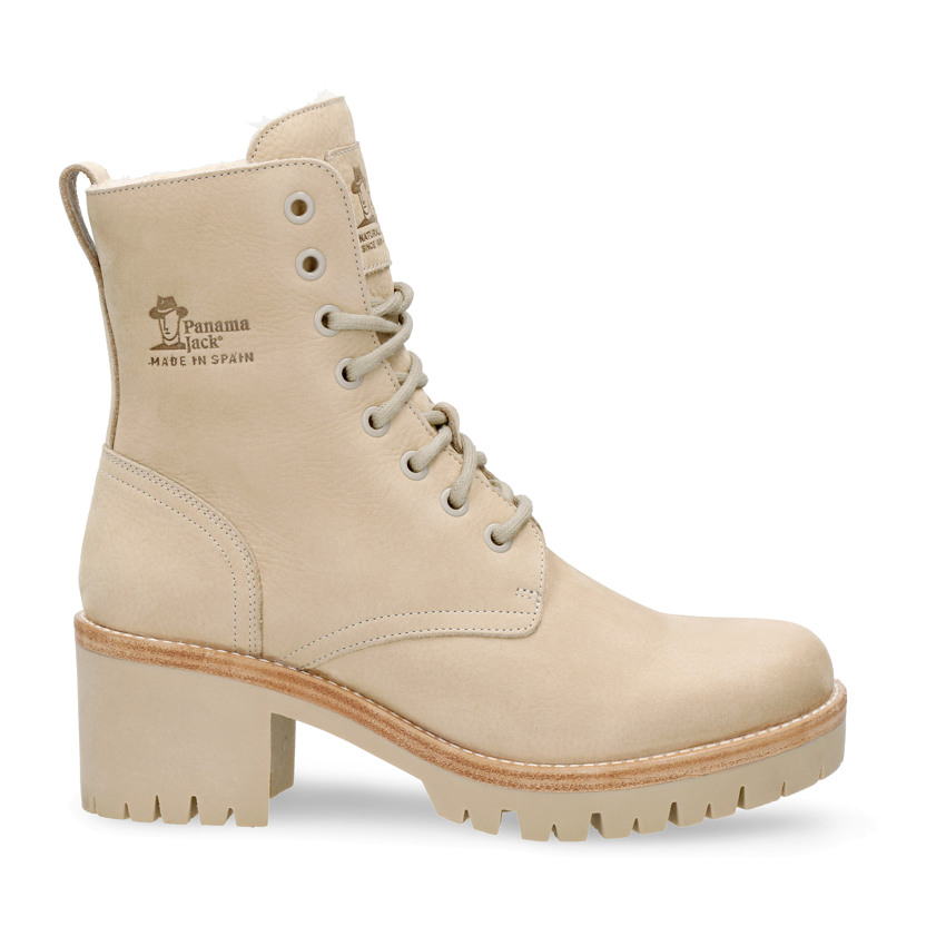 Padma Raw Nobuck, Leather boots with warm lining