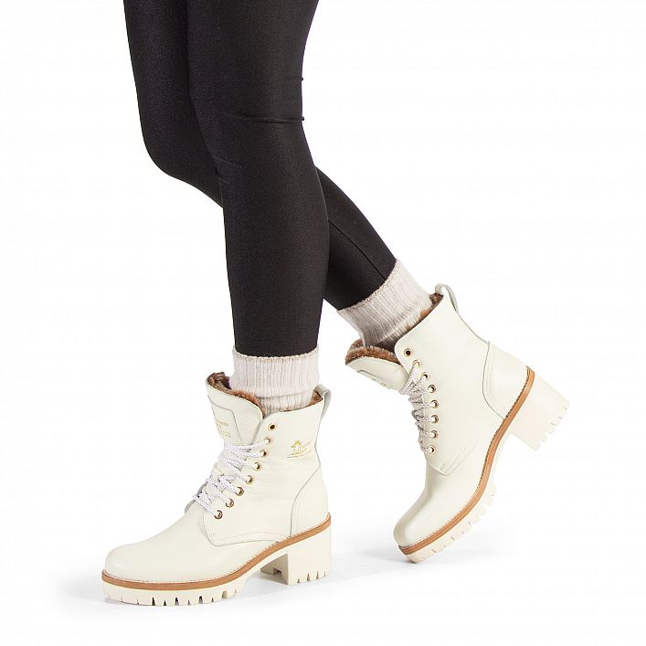 Padma Blanco Napa, Bota de mujer con tacón