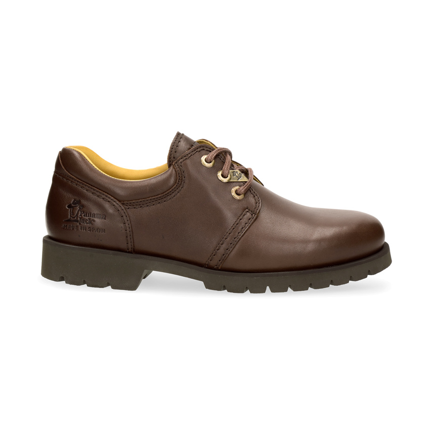 Panama 02 Light Brown Napa, Leather shoe with leather lining