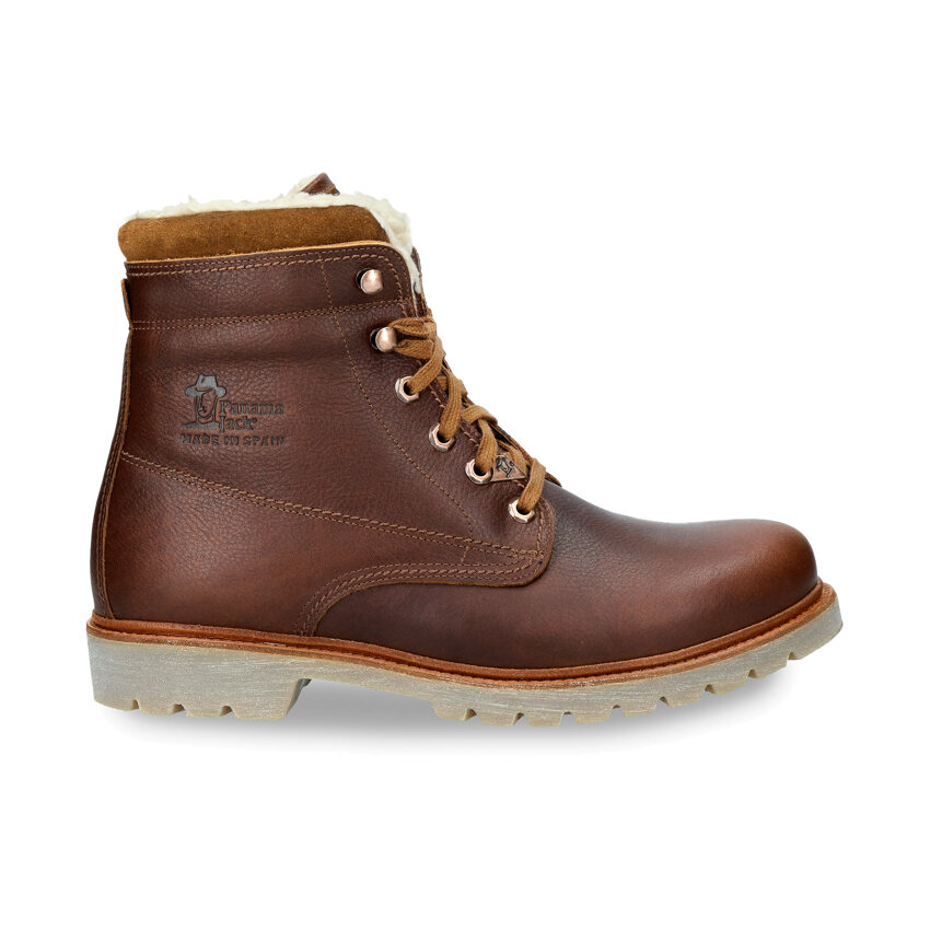 Panama 03 Aviator Burgundy Napa  Grass, Boots in leather with cotton lining