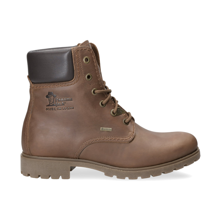 Panama 03 Gore-tex Bark rugged Napa Grass, Lace-up boots in bark rugged with Gore-tex® lining