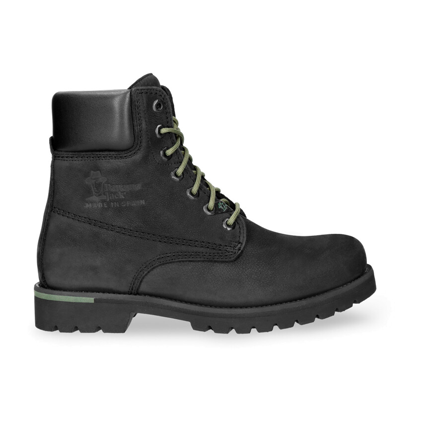 Panama 03 Urban Black Nobuck, Leather boots with leather lining