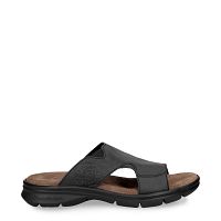 Robin Basics Black Napa Grass, Sandals with lycra lining