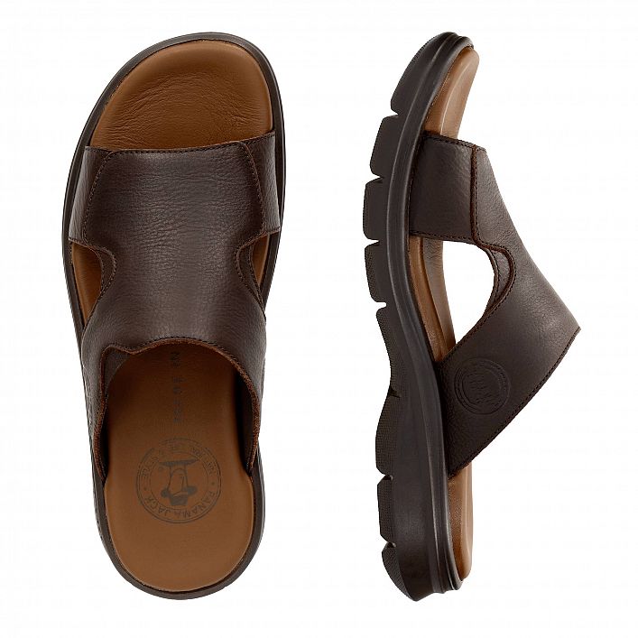Robin Brown Napa Grass, Men's sandals with Synthetic Interlook lining.