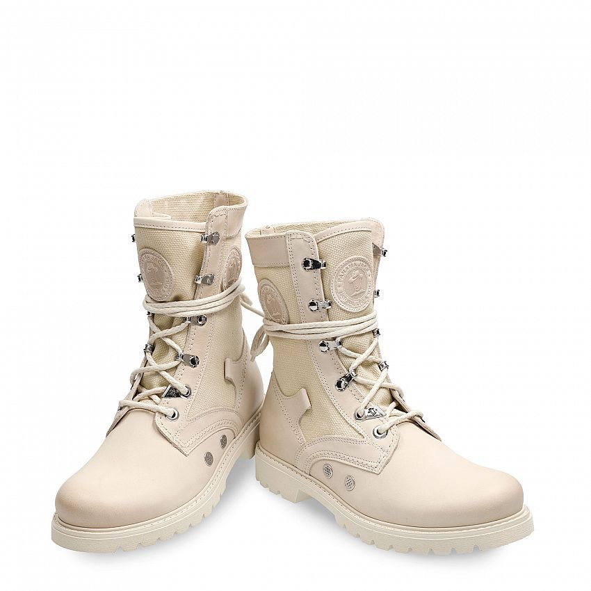 Route Boot Ice Nobuck, Flat women's Boot Made in Spain